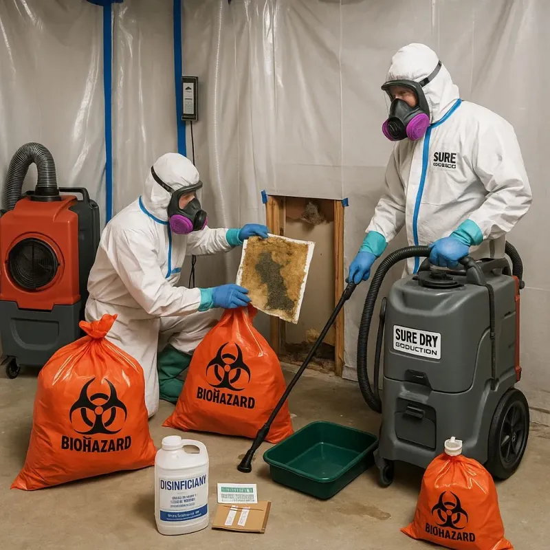 Contaminated Water Handling Protocols process in Perry County, IN