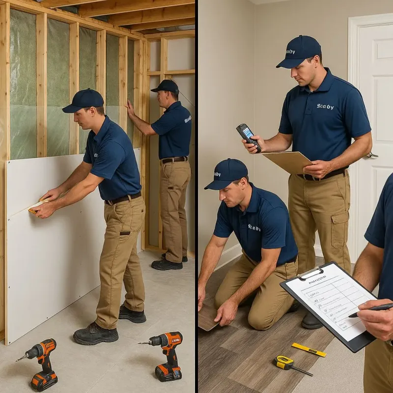Repairs and Reconstruction process in Perry County, IN
